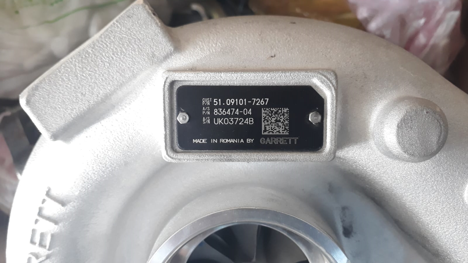 TURBO MAN EURO 6 TGS TGX D 2676 ALT TURBO